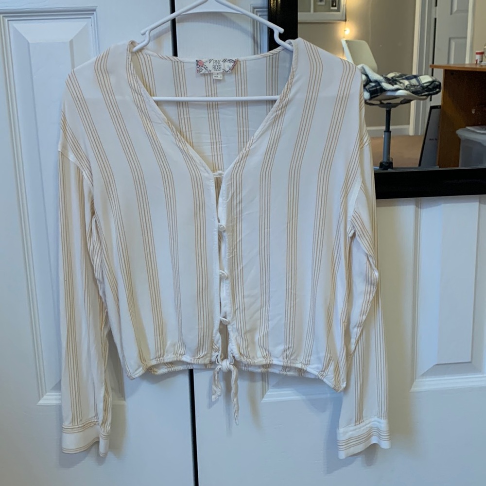 Pink Rose Vintage Size S Blouse